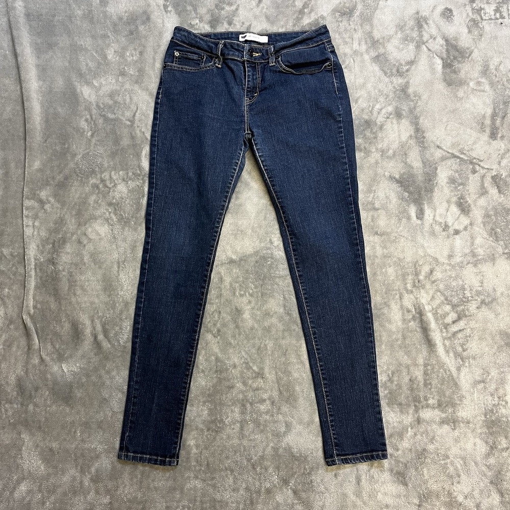 Levi's 535 Legging Jeans Women's Size 11M Dark Wash Stretch Skinny Denim Pants